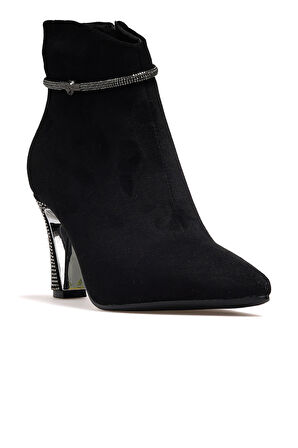 GUJA Kadın Taş Detaylı Topuklu Bot 25k 25k173 Z