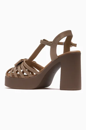 Guja Kadın Platform Topuklu Sandalet 26y 26y491-6