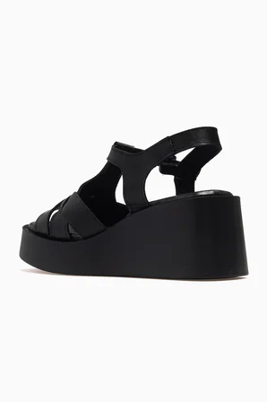 Mammamia Kadın Dolgu Topuk Ortopedik Sandalet 26y D26ys-2830