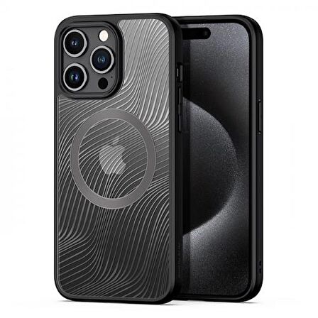 Coofbe Premium Darbe Emici Magsafe İphone 15 Pro Max Kılıf Parmak İzi Önleyici İphone 15 Pro Max Kılıf