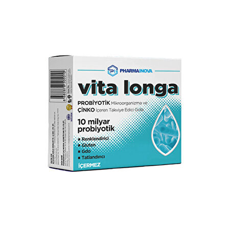 Vita Longa Probiyotik + Çinko 1 Kutu 30 Şase