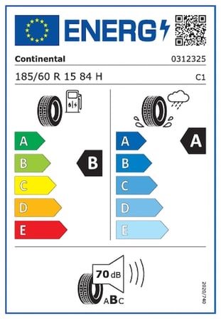 Continental 185/60R15 84H UltraContact-2026 YAZ