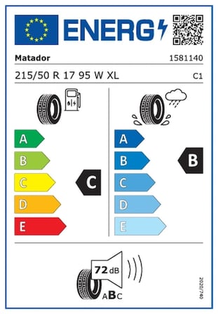 Matador 215/50R17 95W XL FR Hectorra 5-2025 YAZ