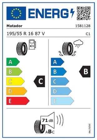 Matador 195/55R16 87V Hectorra 5-2025 YAZ