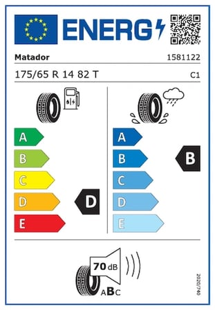 Matador 175/65R14 82T Hectorra 5-2025 YAZ