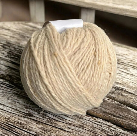 Merino Wool Kecce Örgü Ipi %100 Merino Wool Bej