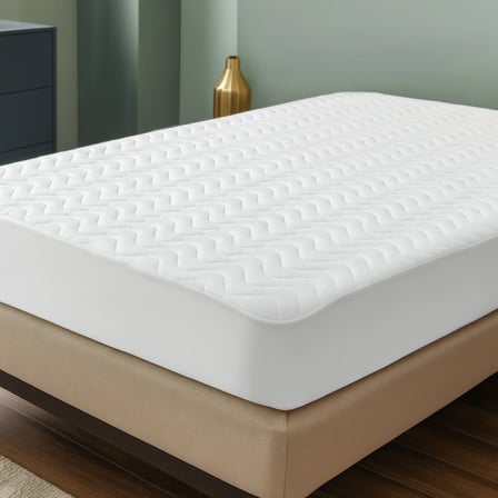 Sıvı Geçirmez Yatak Koruyucu Alez - Micro Kapitone Fitted Full Kenar Lastikli - Sessiz ve Nefes Alan