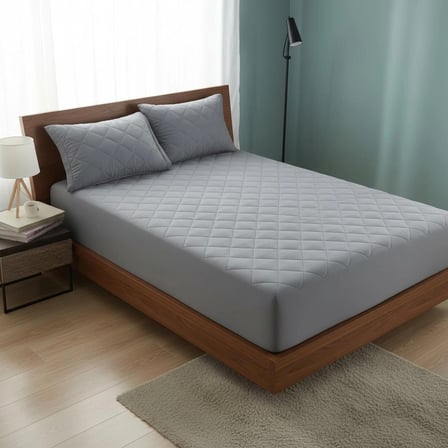 Sıvı Geçirmez Yatak Koruyucu Alez - Micro Kapitone Fitted Full Kenar Lastikli - Sessiz ve Nefes Alan