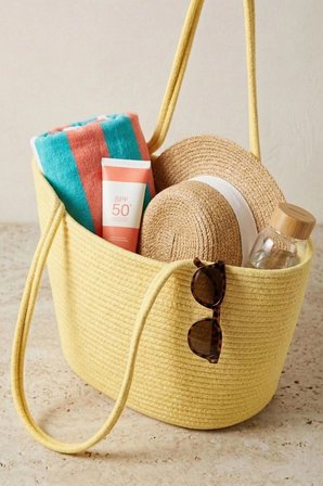 Premium Bohem Plaj ve Günlük Çanta - 8 Renk Seçenekli Hasır Dokulu