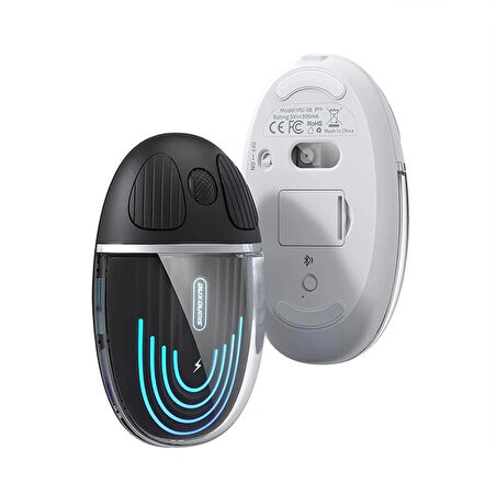 Dux Ducis CM Series Kablosuz Bluetooth 2.4GHz Şeffaf Mouse