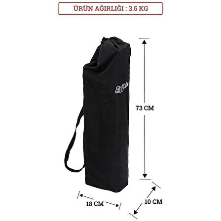 Gray Wolf Ahşap Katlanır Kamp Masası (Taşıma Çantalı) KM701