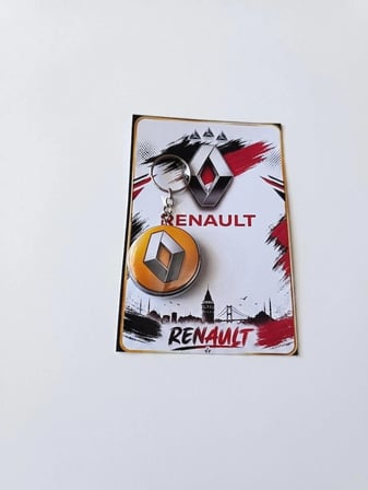2 Adet Şişe Açacaklı Renault Anahtarlık – Kartpostallı Hediyelik