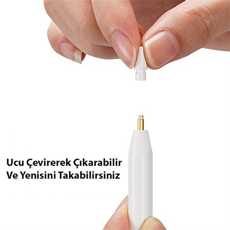 Coofbe Apple Uyumlu Pencil İçin 2 Adet Yedek Uç Apple Pencil 1 Yedek Uç Apple Pencil 2 Yedek Uç 2 Adet