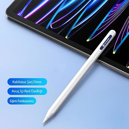 Coofbe Kablosuz Şarjl Avuç İçi Reddetme iPad Stylus Kalem iPad Tablet Dokunmatik Kalem Kapasitif Kalem