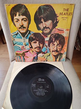 BEATLES - Greatest Hits - 1978 Türkiye Basım Nadir  LP Plak - 2. el