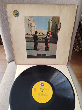 PINK FLOYD - Wish You Were Here - 1975 Türkiye Basım Nadir  LP Plak 2. el