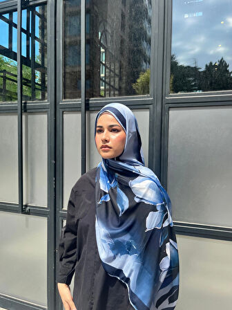 Aminenesil Tomurcuk Desen Vual Soft Şal