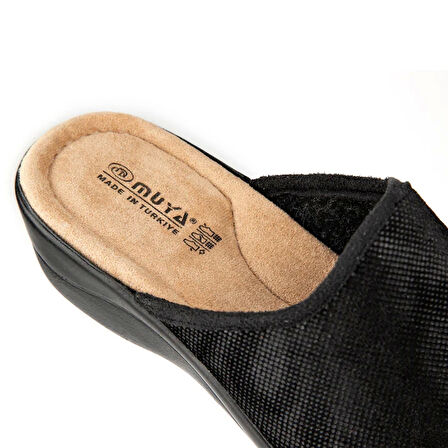 MUYA İYARA ANATOMİK TABAN EV TERLİĞİ SİYAH