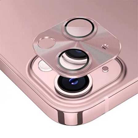 Coofbe 3D Hd Görüntü Tempered Metal İphone 15 Kamera Koruma Camı İphone 15 Plus Kamera Lens Koruma