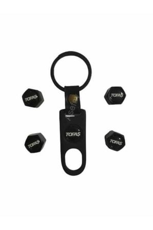 Tofaş Metal Sibop Kapağı Anahtarlık Seti