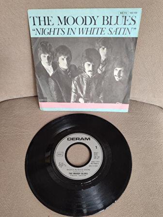 THE MOODY BLUES - Nights In White Satin - 1980 Fransa  Basım 45lik Plak 2. EL