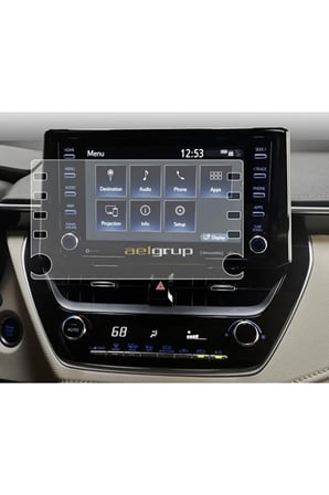 Toyota Corolla 2020 Model 8 Inç Navigasyon 9h Ekran Koruyucu