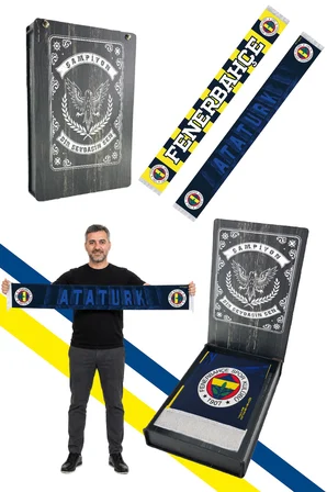UNISEX ATATÜRK ŞAL LAZER KUTU HEDİYELİ