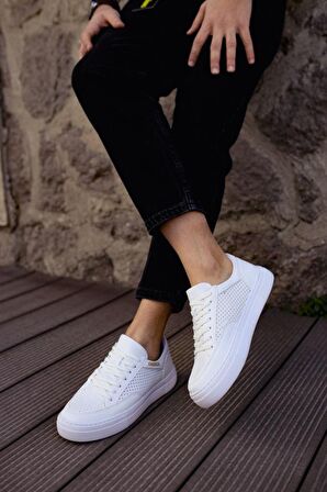 Chekich CH015 BT Erkek Ayakkabı BEYAZ