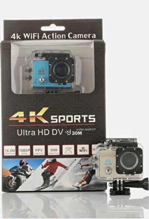 ULTRA HD 4K ÇÖZÜNÜRLÜKLÜ AKSİYON KAMERA