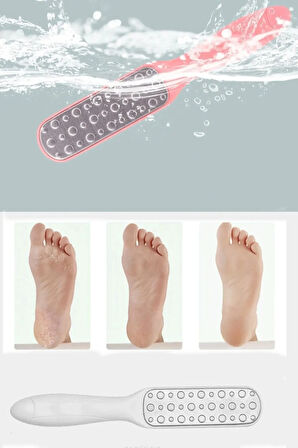 Sert Yumuşak Çift Taraflı Ayak Topuk Bakım Aleti Ölü Deri Topuk Törpüsü Xl70