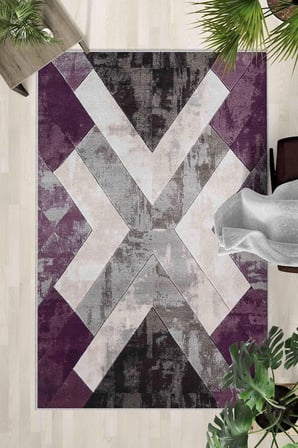Kaymaz Taban Yıkanabilir Halı – Mutfak, Salon, Yatak Odası için Modern Dijital Baskı Halı (SLNHALI26