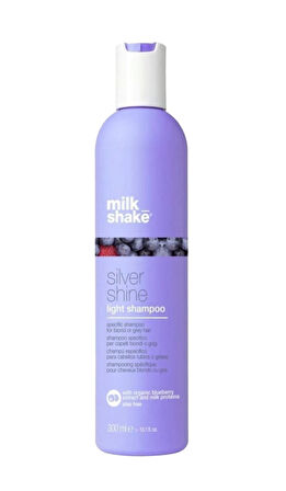 Milk Shake Silver Shine Sarı ve Gri Saçlar İçin Mor Tonlama Light Şampuan 300 ml