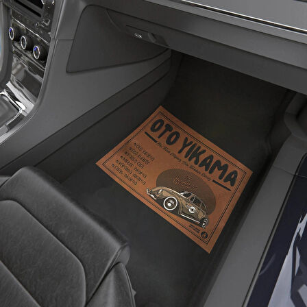 Baskılı 32X45 cm 100 gr 500 Adet Kraft Oto Paspas Kağıdı