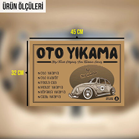 Baskılı 32X45 cm 100 gr 500 Adet Kraft Oto Paspas Kağıdı