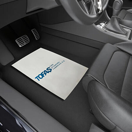 TOFAŞ KAĞIT OTO PASPAS 230 gr. PARLAK SELEFONLU 35X50 cm 50 ADET