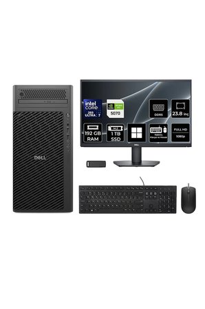 Pro Max T2 Core Ultra 7 265 RTX 5070 12GB 192GB RAM 1TB SSD 23.8" FHD Win11 Home FCT2250416P680 Masaüstü İş İstasyonu + PER4 USB Bellek