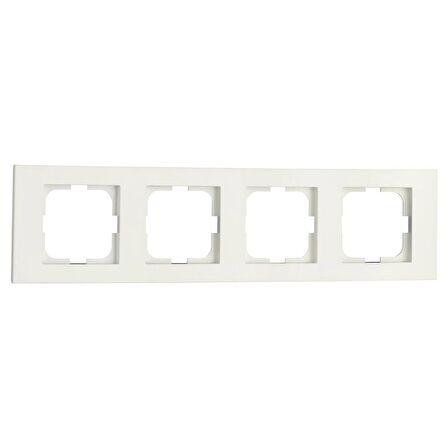 Ovivo Grano Beyaz Natural Dörtlü Çerçeve 20 Adet