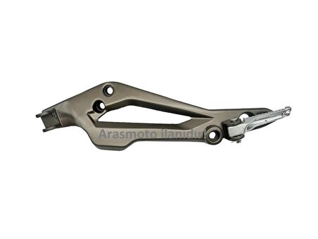 Mondial DrifT L ,KD 125F ,Kiden SOL Basamak Braketi Takımı ,Arka Basamak Dahil -Arasmoto