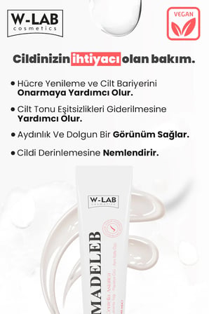 W-Lab Cosmetics Madeleb Cilt Bakımı Kremi 3 lü Set