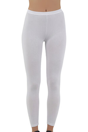 Kadın Kısa Paça Günlük Tayt – Siyah, Beyaz, Gri | S-M, L-XL