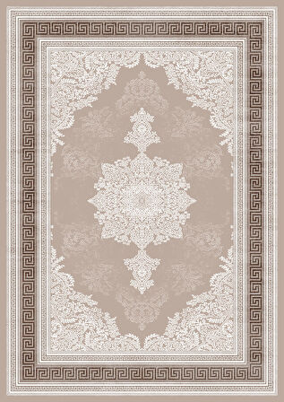 Pamuk Dokuma Taban Kaymaz Yıkanabilir Klasik Desenli  Salon Halısı Mutfak Halısı Koridor Halısı