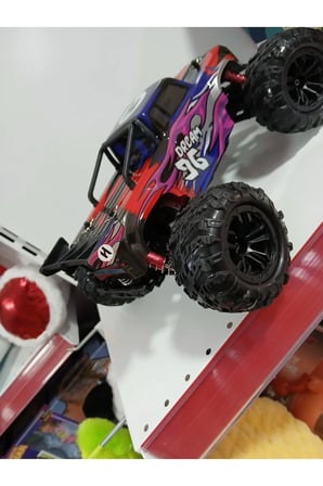 2.4 Ghz 1:16 36 Km Hız Yapan Full Fonksiyon Uzaktan Kumandalı 4x4 Araba