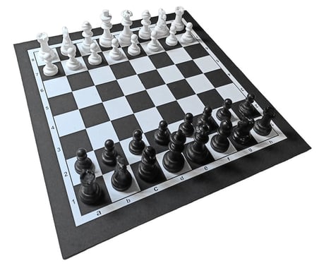 Premium Strateji Oyunu Aktivite Öğrenci RST-20 Satranç Rulo (24)