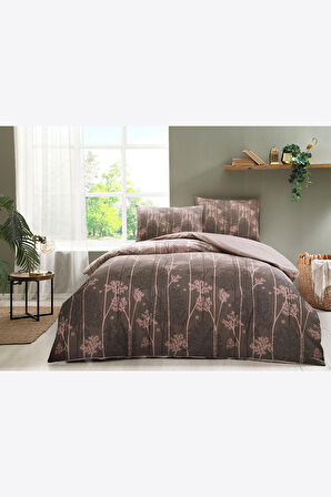 Özdilek Marrom Tek Kişilik Nevresim Takımı