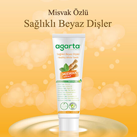 Agarta Beyazlatma Doğal Diş Macunu 100 ml 