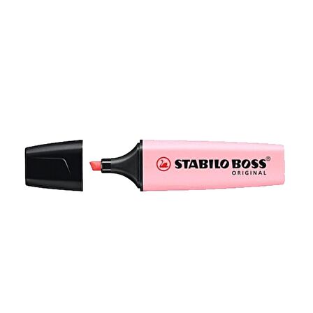 Stabilo Fosforlu Kalem ( 10 adet)  Boss Orıgınal Pastel Pembe 70/129