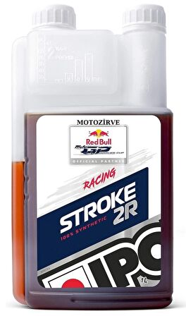 İpone Stroke 2R 2T Esterli % 100 Sentetik Yarış ve Performans Motor Yağı 1 Litre