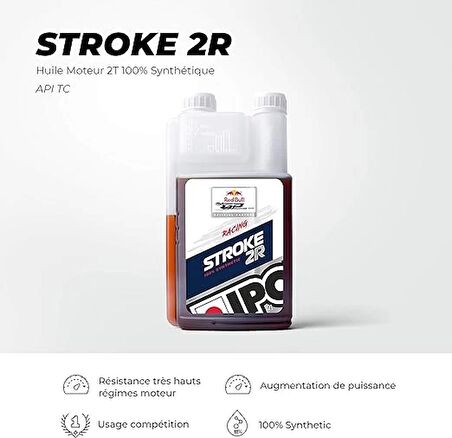 İpone Stroke 2R 2T Esterli % 100 Sentetik Yarış ve Performans Motor Yağı 1 Litre