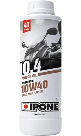 Ipone 10.4 10W40 4T Sentetik Motosiklet Yağı 1 Litre