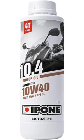 Ipone 10.4 10W40 4T Sentetik Motosiklet Yağı 1 Litre